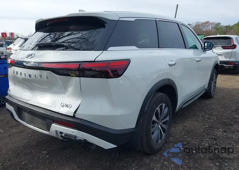 2025 Infiniti Qx60 Pure Awd z USA, uszkodzony, nr VIN 5N1AL1ES4SC351289